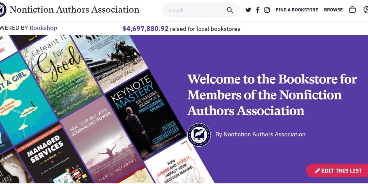 How to Create an Affiliate Online Bookstore with Bookshop—While Supporting Indie Bookstores and Promoting Your Book