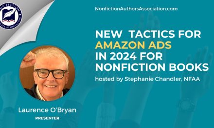 WEBINAR: NEW TACTICS FOR 2024 AMAZON ADS FOR NONFICTION BOOKS – LAURENCE O’BRYAN
